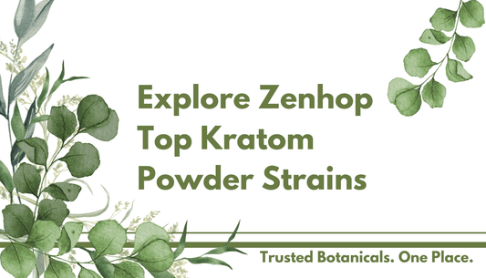 Explore Zenhop Top Kratom Powder Strains – Lab-Tested, Premium Quality - Zenhop