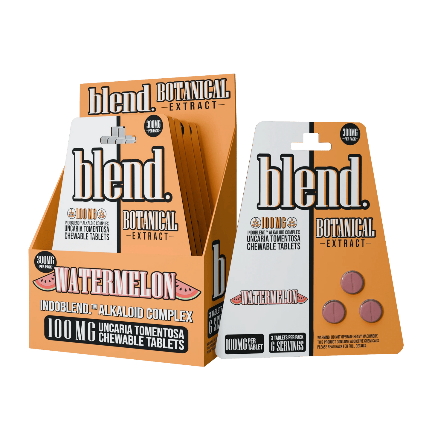 Blend | Botanical Extract Chewable Tablets – 300MG | 3 - Count by Blend – Tablets, Lemon lime | Available at Zenhop