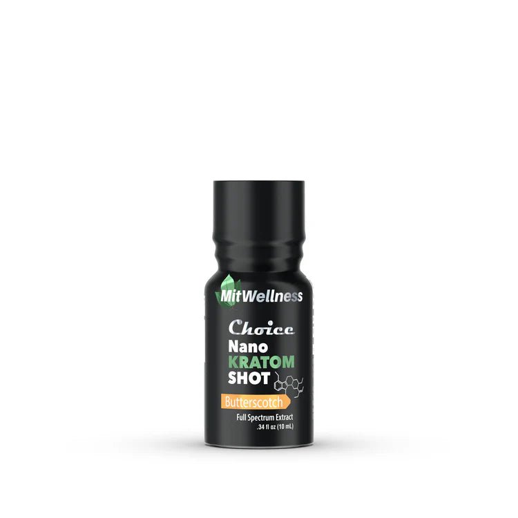 MitWellness | Choice Nano Kratom Shot | Butterscotch - 10ML by MitWellness – 7 - OH - Extracts Shots, | Available at Zenhop