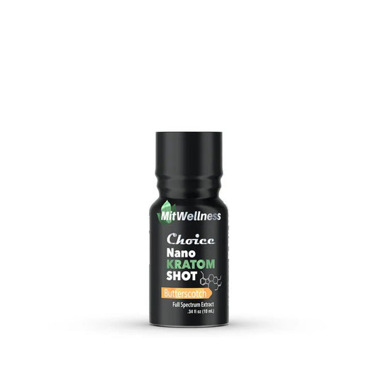 MitWellness | Choice Nano Kratom Shot | Butterscotch - 10ML by MitWellness – 7 - OH - Extracts Shots, | Available at Zenhop
