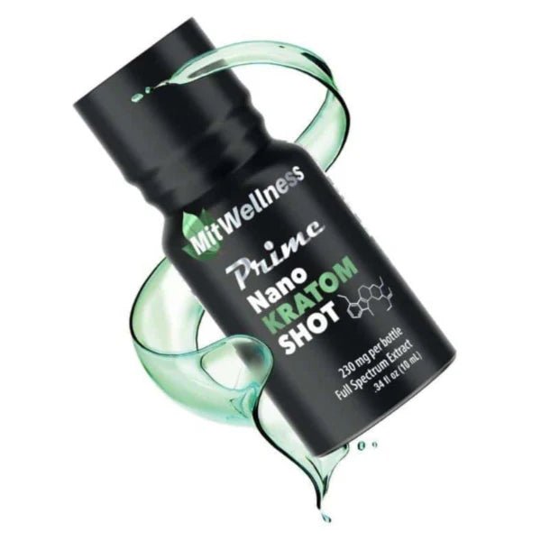 MitWellness | Prime Nano Kratom Shot – 230mg by MitWellness – 7 - OH - Extracts Shots, Blue Raspberry | Available at Zenhop