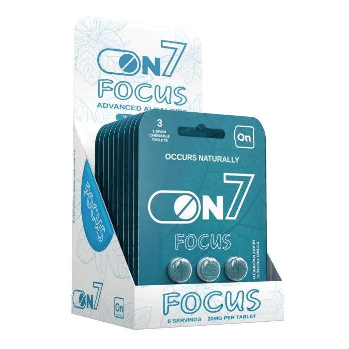 ON7 | Focus 20MG Tablets – 3 Count by ON7 – 7 - OH Extract Tablets, | Available at Zenhop