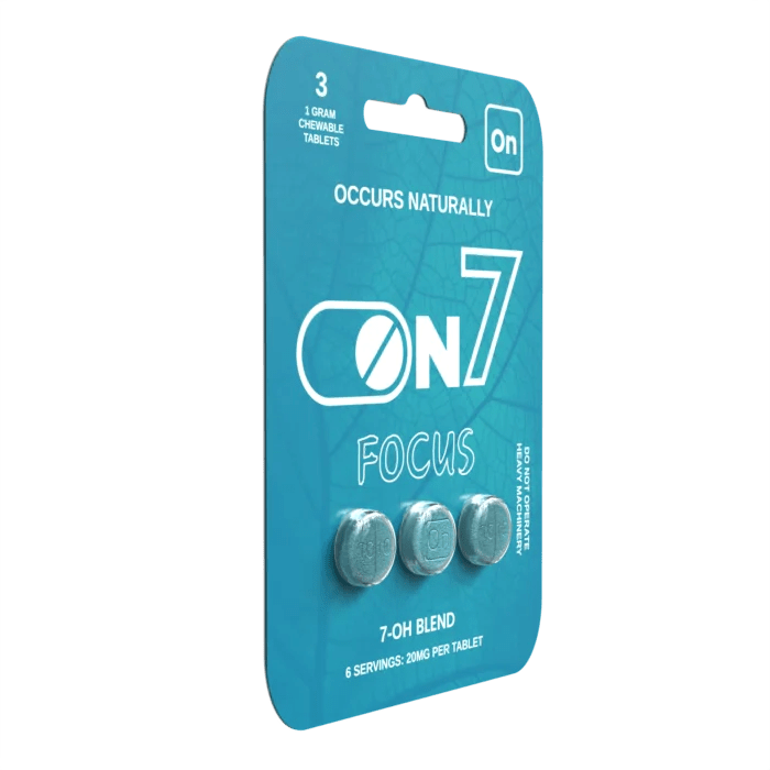 ON7 | Focus 20MG Tablets – 3 Count by ON7 – 7 - OH Extract Tablets, | Available at Zenhop