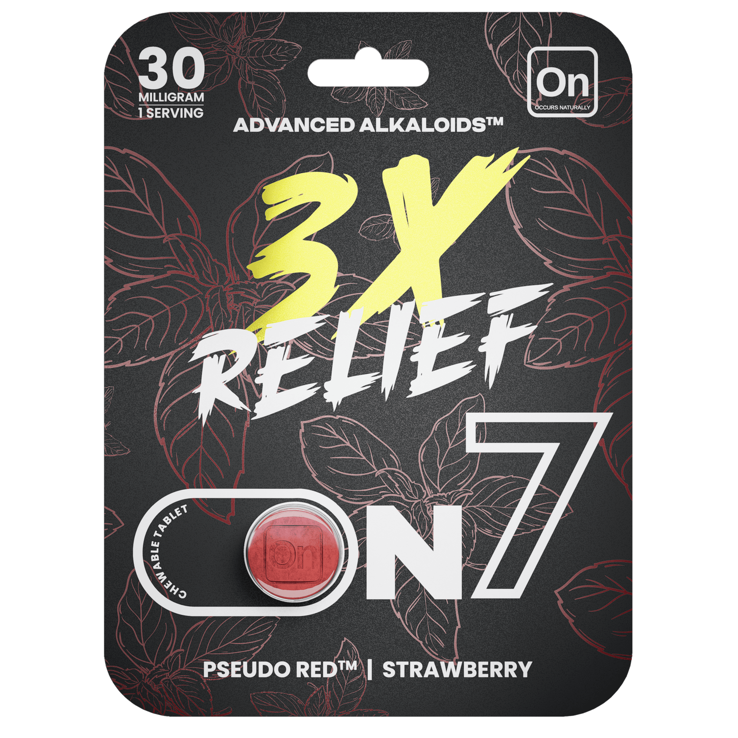 ON7 | Relief Kratom Tablet – 30MG – 1 Count by ON7 – 7 - OH Extract Tablets, | Available at Zenhop
