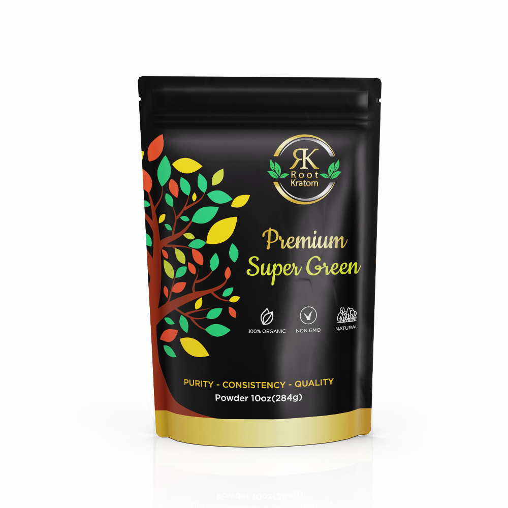 Root | Premium Super Green Kratom | Powder by Root Kratom – Powder, 10 oz (284g) | Available at Zenhop