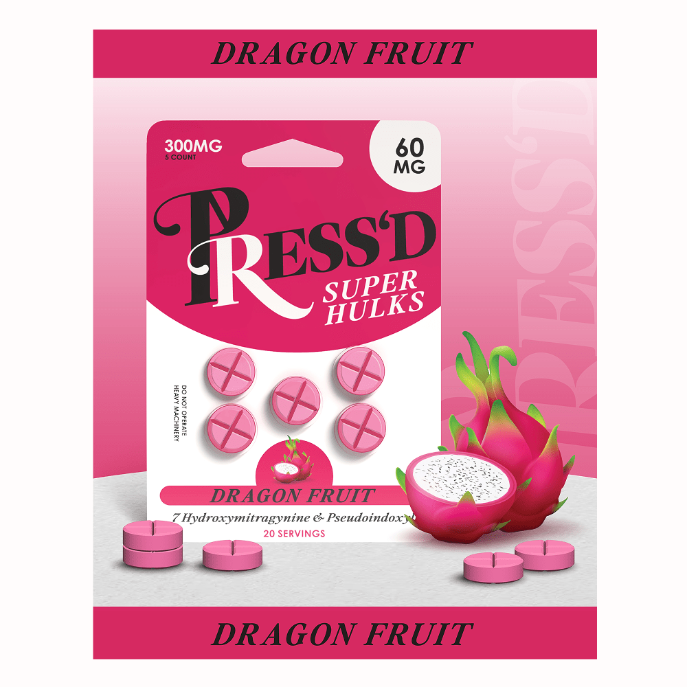 Press’d | Super Hulks Green Apple – 60 mg Tablets by Press’d – 7 - OH Extract Tablets, Green Apple | Available at Zenhop