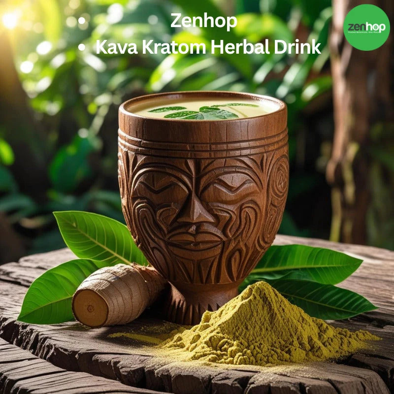 Kava | Relaxation & Calm Support – Natural mood-elevating root for stress relief and nighttime ease | Available at Zenhop