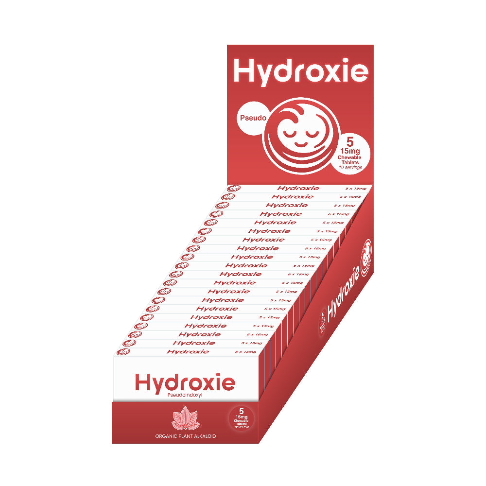 Hydroxie | 15MG Chewable Tablets – Premium Organic Plant Alkaloid for Natural Relief and Mood Support | on Zenhop.com
