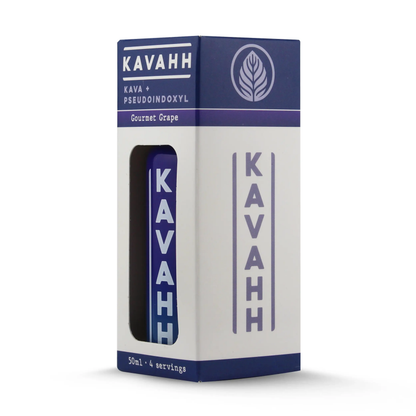 KavaHH Gourmet Grape Pseudoindoxyl Relaxation Shot – Botanical Extract Beverage – Zenhop Portland Oregon