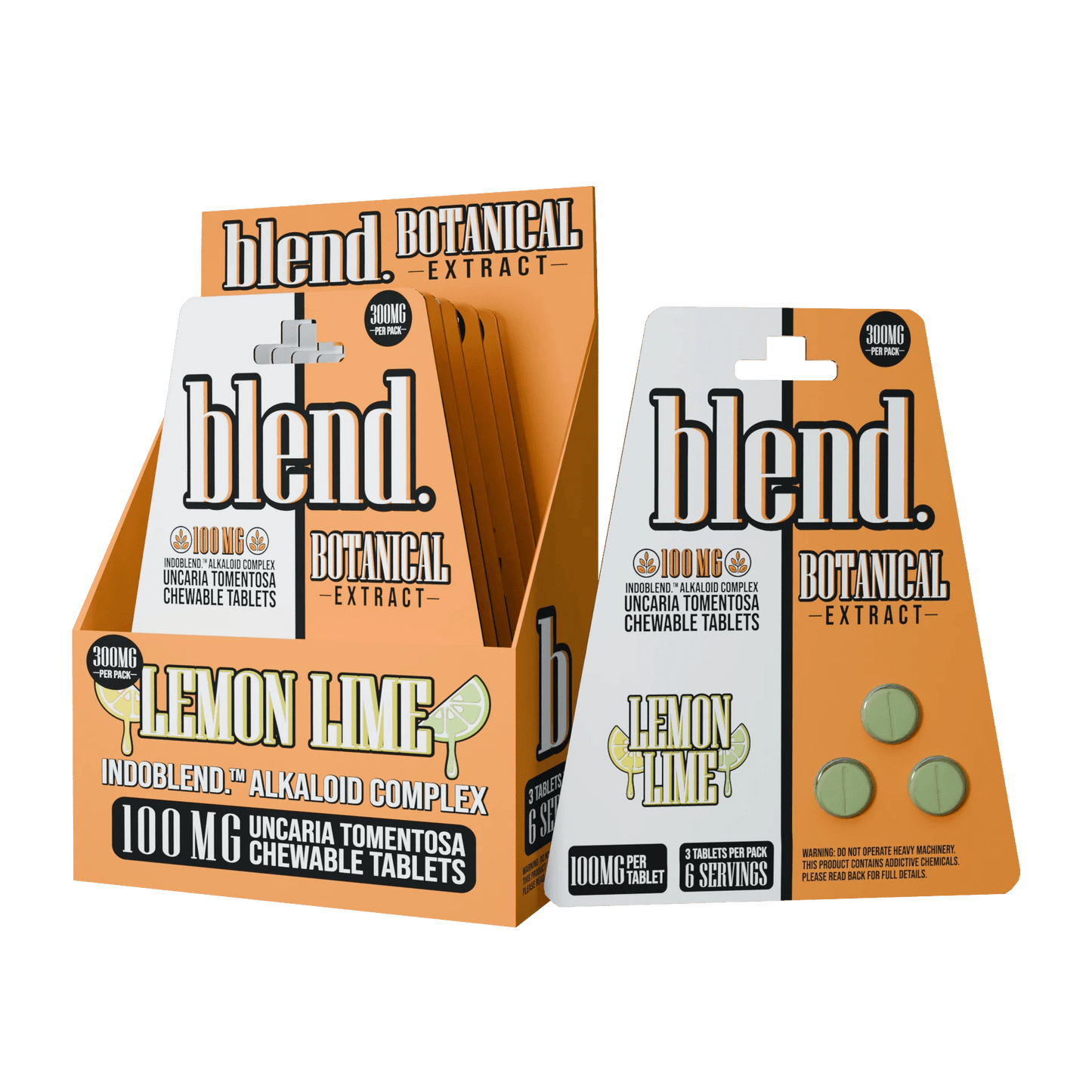 Blend | Botanical Extract Chewable Tablets – 300MG | 3 - Count by Blend – Tablets, Watermelon | Available at Zenhop