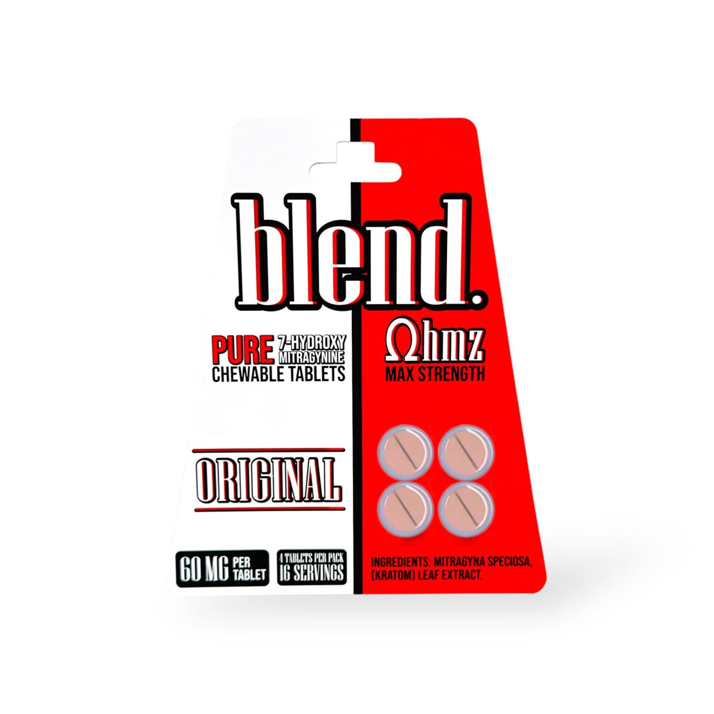 Blend | Pure 7 - OH Max Strength Chewable Tablets – 60mg Per Tablet by Blend – 7 - OH Extract Tablets, Original | Available at Zenhop