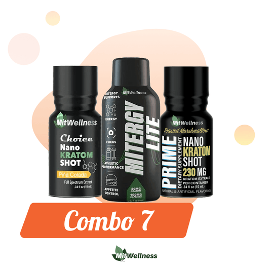 Combo 7 – MitWellness Nano Shot Variety Bundle by MitWellness – 7 - OH - Extracts Shots, | Available at Zenhop