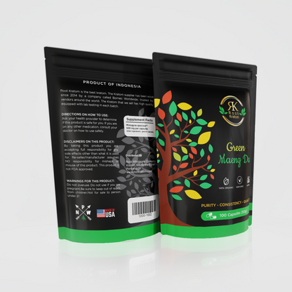 Root | Green Maeng Da Kratom Capsules 100 Count – Fast-acting energy and cognitive support – on Zenhop