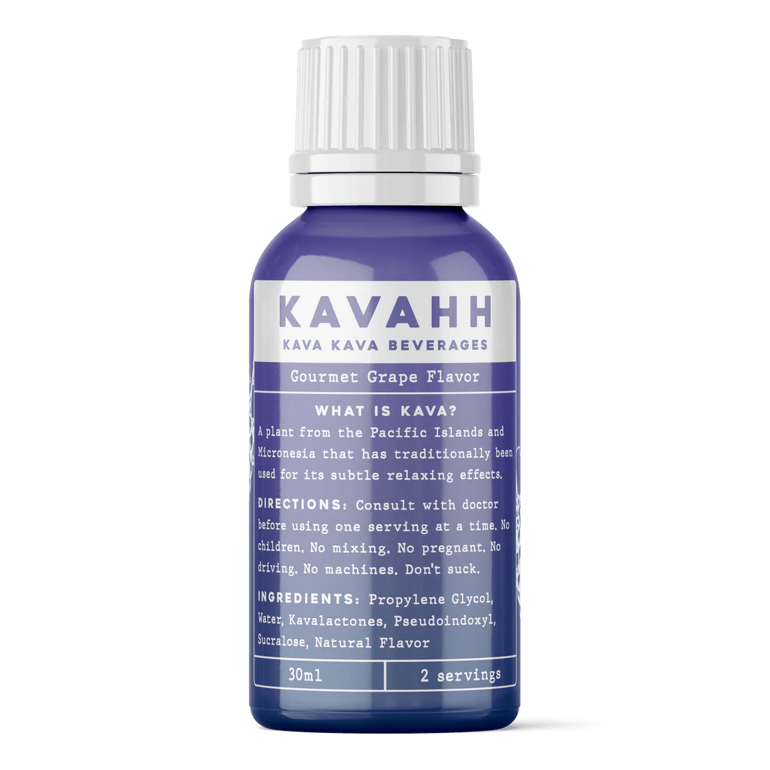 Kavahh | Grape Kava/Pseudoindoxyl Shots – 30ml by Hydroxie – kava Shots, | Available at Zenhop
