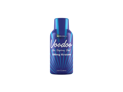 MitWellness | Blue Raspberry Voodoo Kava Shot – 100MG / 2oz by MitWellness – kava Shots, | Available at Zenhop