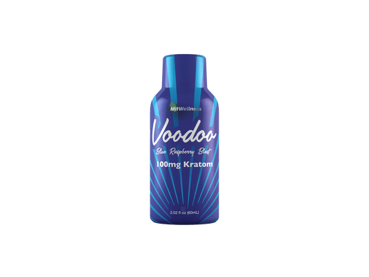 MitWellness | Blue Raspberry Voodoo Kava Shot – 100MG / 2oz by MitWellness – kava Shots, | Available at Zenhop