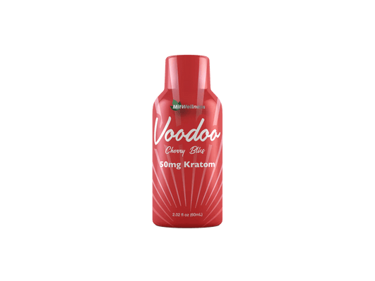 MitWellness | Cherry Bliss Voodoo Kava Shot – 50MG by MitWellness – kava Shots, | Available at Zenhop