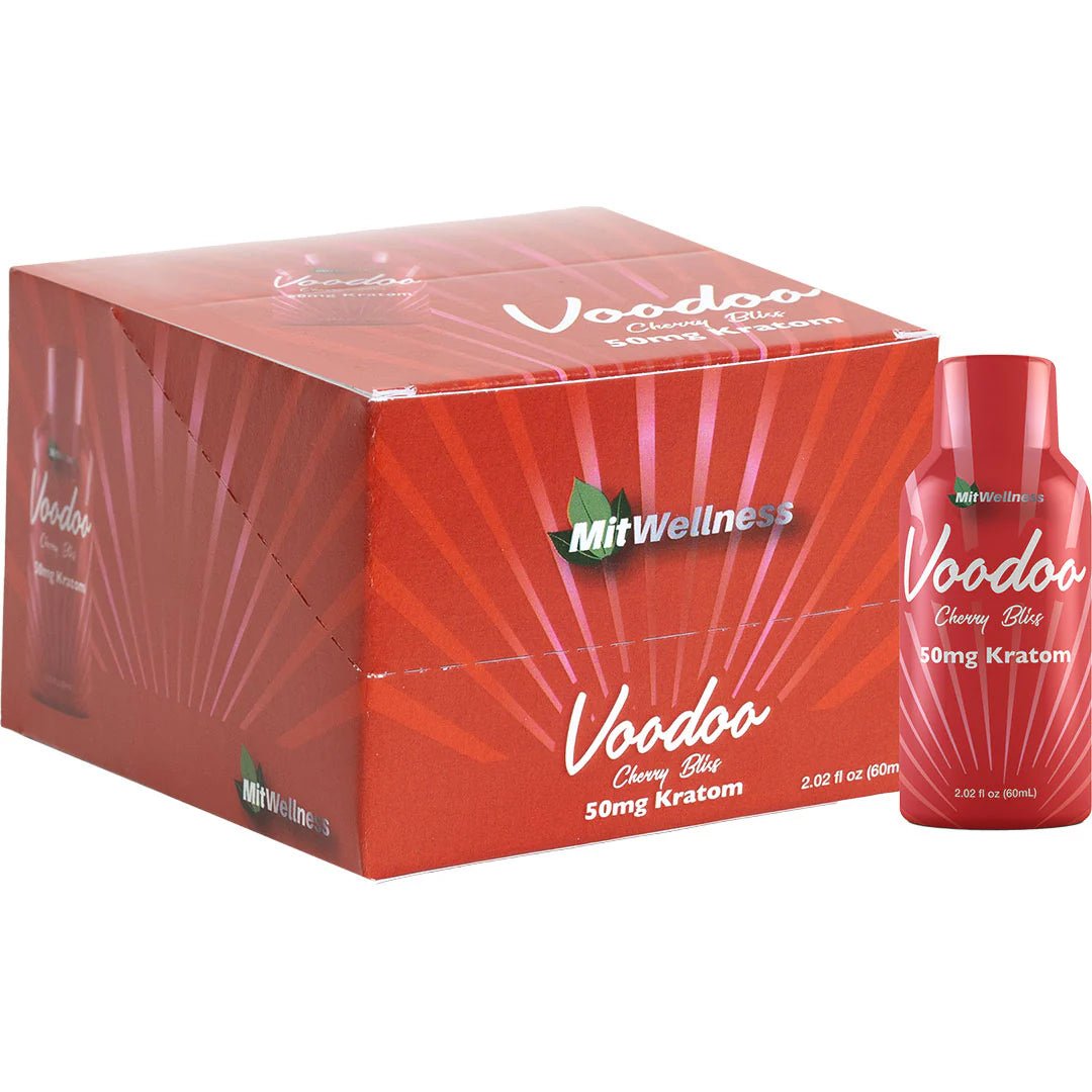 MitWellness | Cherry Bliss Voodoo Kava Shot – 50MG by MitWellness – kava Shots, | Available at Zenhop
