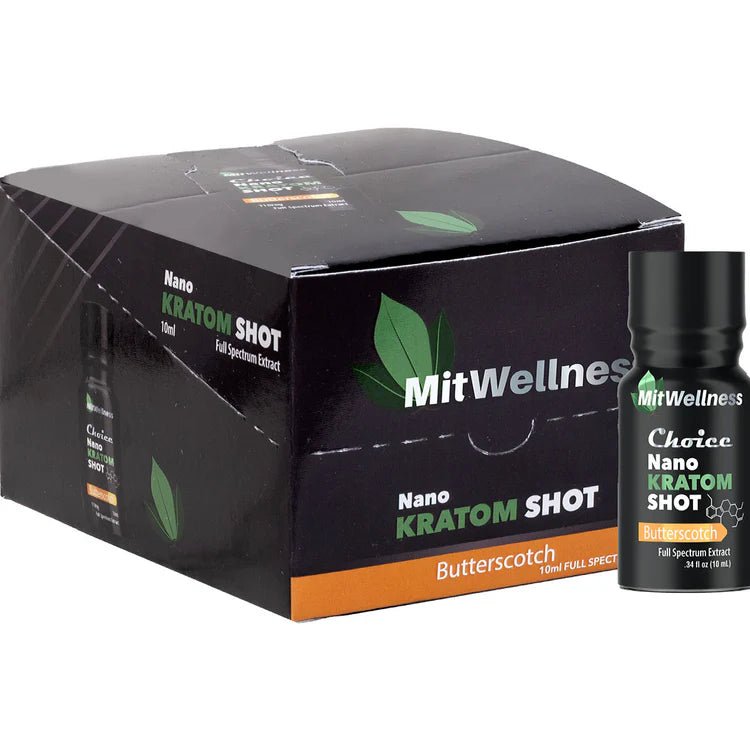 MitWellness | Choice Nano Kratom Shot | Butterscotch - 10ML by MitWellness – 7 - OH - Extracts Shots, | Available at Zenhop