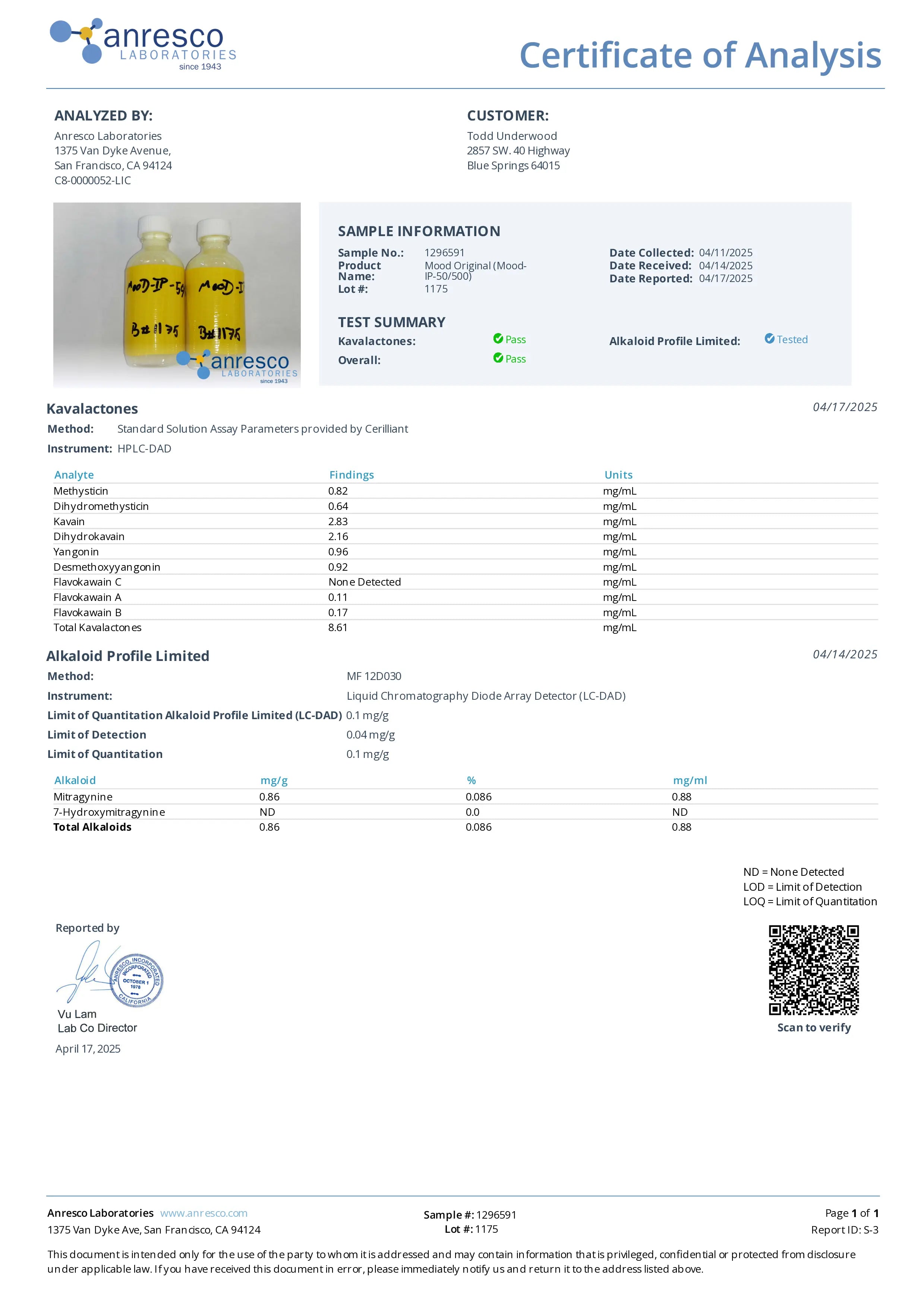 Lab Testing Image 1