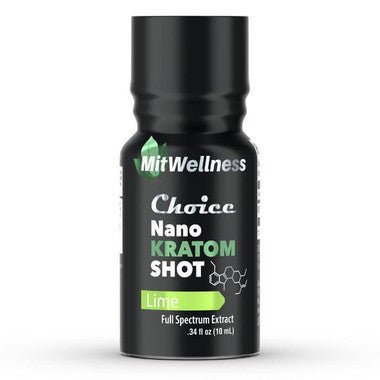 MitWellness | Prime Lime Nano Kratom Shot – 230mg by MitWellness – 7 - OH - Extracts Shots, | Available at Zenhop