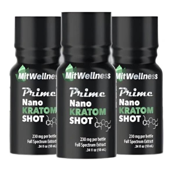 MitWellness | Prime Nano Kratom Shot – 230mg by MitWellness – 7 - OH - Extracts Shots, Blue Raspberry | Available at Zenhop