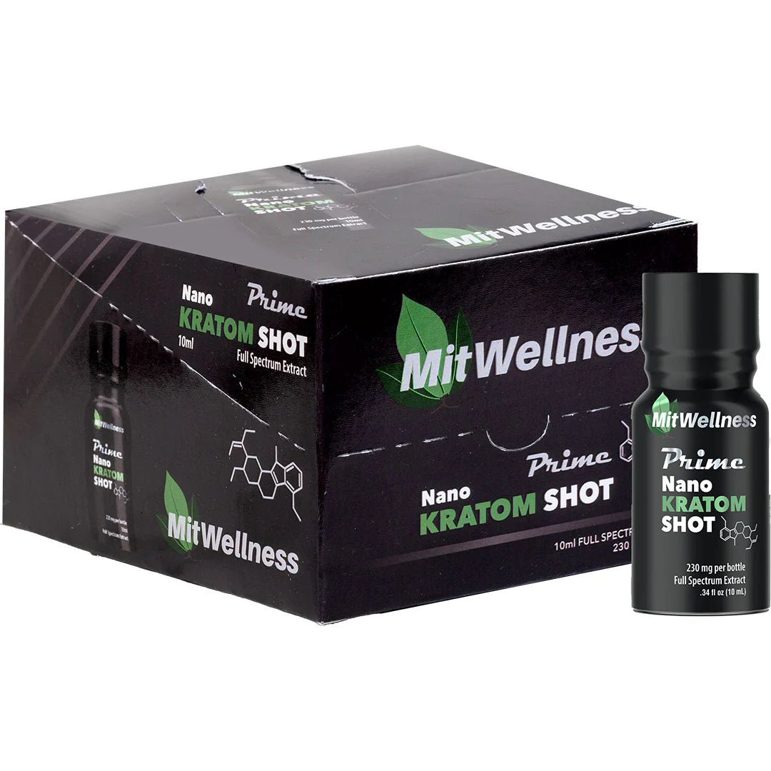 MitWellness | Prime Nano Kratom Shot – 230mg by MitWellness – 7 - OH - Extracts Shots, Blue Raspberry | Available at Zenhop