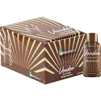 MitWellness | Sweet Vanilla Voodoo Kratom Shot – 100mg / 2oz by MitWellness – kava Shots, | Available at Zenhop