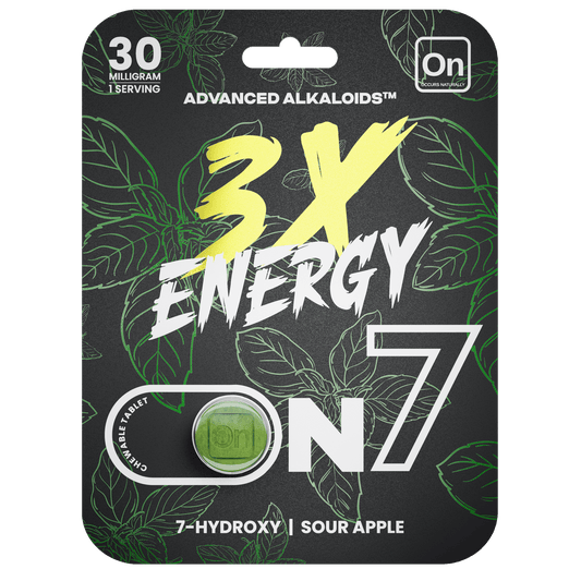 ON7 | Energy 30MG Tablet – 1 Count by ON7 – 7 - OH Extract Tablets, | Available at Zenhop