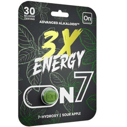 ON7 | Energy 30MG Tablet – 1 Count by ON7 – 7 - OH Extract Tablets, | Available at Zenhop