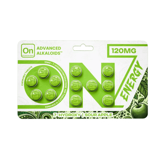 ON7 | Energy 7 - Hydroxy Tablets – 120MG | 12 Count by ON7 – 7 - OH Extract Tablets, 120MG | 12 Count | Available at Zenhop