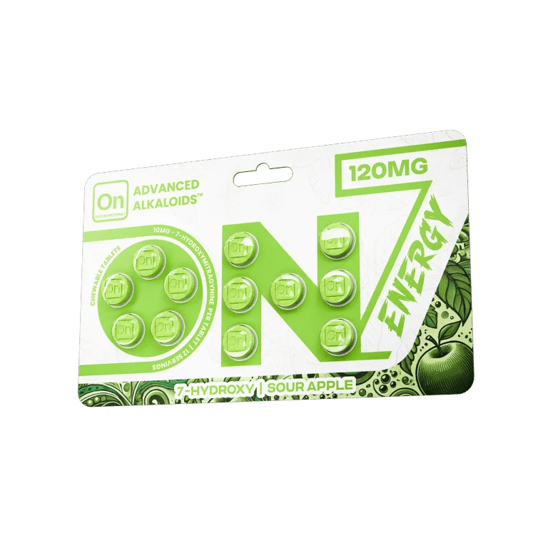 ON7 | Energy 7 - Hydroxy Tablets – 120MG | 12 Count by ON7 – 7 - OH Extract Tablets, 120MG | 12 Count | Available at Zenhop