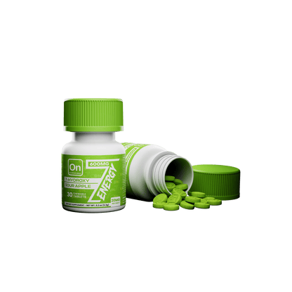 ON7 | Energy Tablets | 600MG – 30 Count Bottle by ON7 – 7 - OH Extract Tablets, 600MG – 30 Count | Available at Zenhop