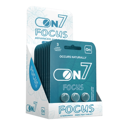 ON7 | Focus 20MG Tablets – 3 Count by ON7 – 7 - OH Extract Tablets, | Available at Zenhop