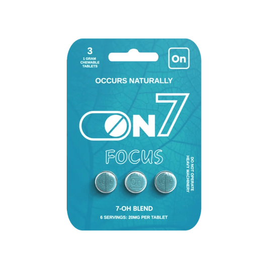 ON7 | Focus 20MG Tablets – 3 Count by ON7 – 7 - OH Extract Tablets, | Available at Zenhop