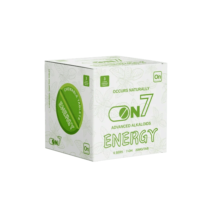 ON7 ON7 | Energy 20MG Tablets – 3 Count 7 - OH Extract Tablets – Available at Zenhop