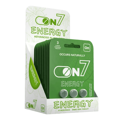 ON7 ON7 | Energy 20MG Tablets – 3 Count 7 - OH Extract Tablets – Available at Zenhop