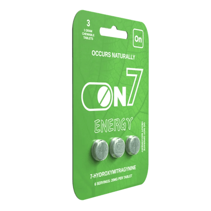 ON7 ON7 | Energy 20MG Tablets – 3 Count 7 - OH Extract Tablets – Available at Zenhop