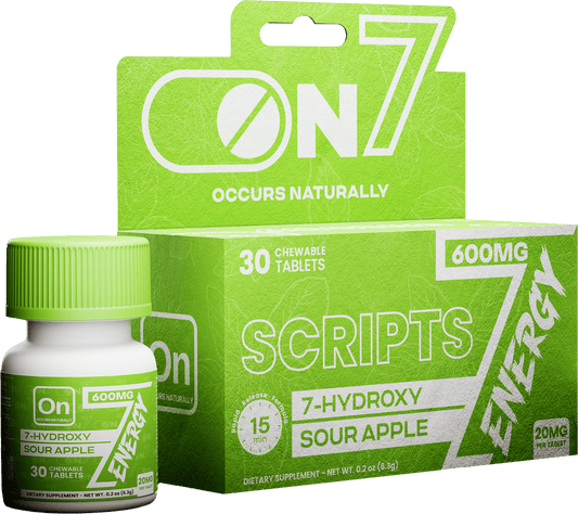 ON7 ON7 | Energy Tablets | 600MG – 30 Count Bottle 7 - OH Extract Tablets – Available at Zenhop