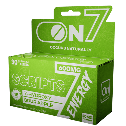ON7 ON7 | Energy Tablets | 600MG – 30 Count Bottle 7 - OH Extract Tablets – Available at Zenhop