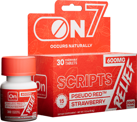 ON7 ON7 | Relief Tablets | 600MG – 30 Count Bottle 7 - OH Extract Tablets – Available at Zenhop