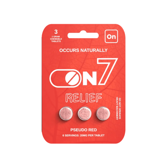 ON7 | Relief 20MG Tablets – 3 Count by ON7 – 7 - OH Extract Tablets, | Available at Zenhop
