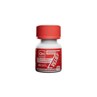 ON7 | Relief Tablets | 600MG – 30 Count Bottle by ON7 – 7 - OH Extract Tablets, 600MG – 30 Count | Available at Zenhop