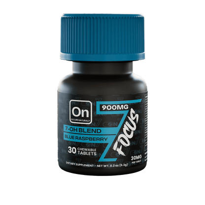 ON7 | Scripts Focus Tablets 900MG – Sour Apple | 30 Count by ON7 – 7 - OH Extract Tablets, | Available at Zenhop