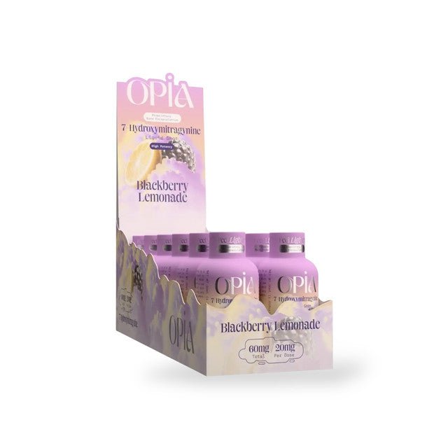 OPIA | 7-OH Liquid Shot 60MG Blackberry Lemonade – Fast-acting clarity and clean energy boost – Shop online now at  Zenhop