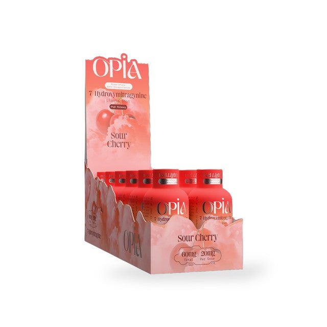 OPIA | 7 - OH High Potency Liquid Shot – Sour Cherry | 60MG by OPIA – 7 - OH - Extracts Shots, 60MG | Available at Zenhop