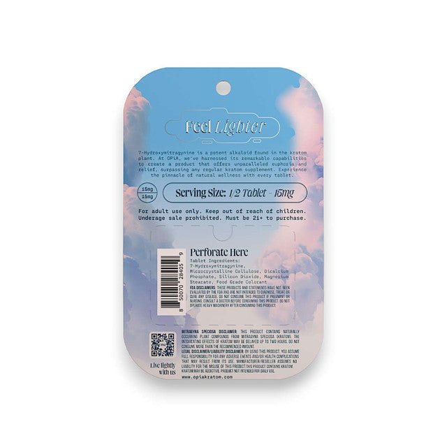 OPIA | 7-OH Blue Raspberry Chewable Tablets 120MG – High-potency extract tablets for peak focus – Available Online on Zenhop
