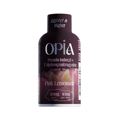 OPIA OPIA | Pseudo + 7 - OH Liquid Shot – Pink Lemonade 30MG 7 - OH - Extracts Shots – Available at Zenhop