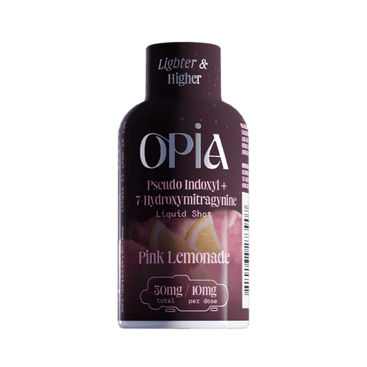 OPIA OPIA | Pseudo + 7 - OH Liquid Shot – Pink Lemonade 30MG 7 - OH - Extracts Shots – Available at Zenhop