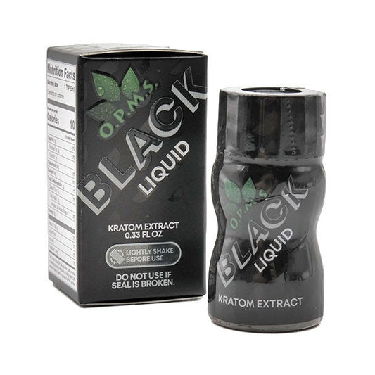 opms OPMS | Black Kratom Extract – 8.8ml Liquid Shot 7 - OH - Extracts Shots – Available at Zenhop